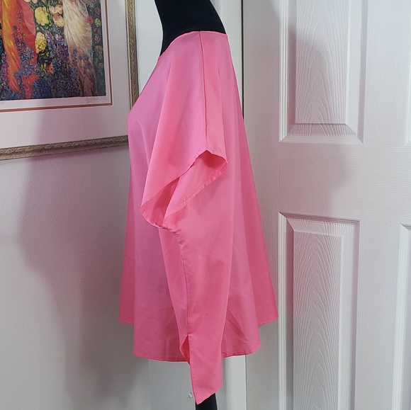 Perfect Pink Plus Sized Pepper Tree Blouse - Picture 5 of 6